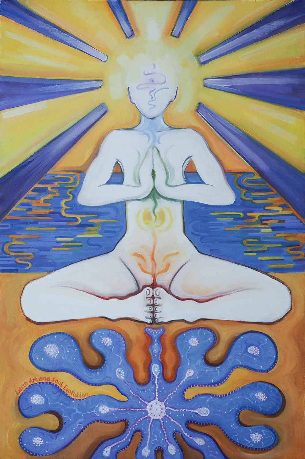 Meditation Art Leah Robinson Art & Soul